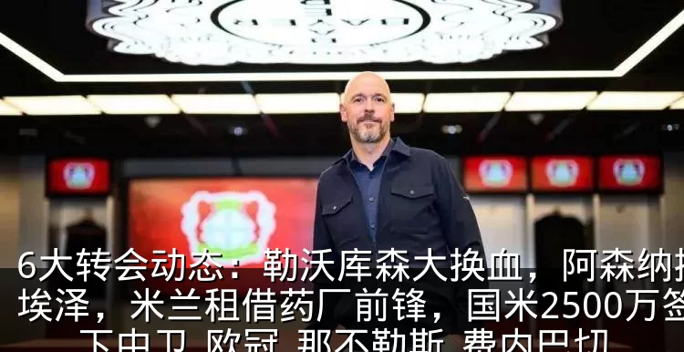 6大转会动态:勒沃库森大换血,阿森纳搞定埃泽,米兰租借药厂前锋,国米2500万签下中卫_欧冠_那不勒斯_费内巴切